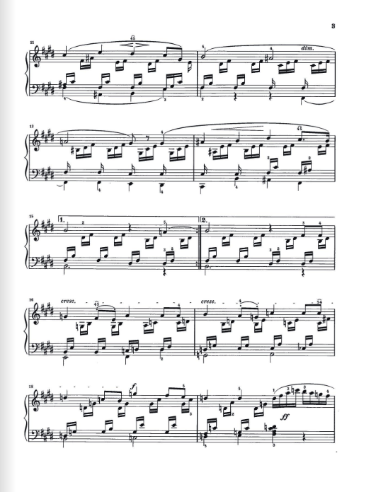 Mendelssohn Bartholdy Piano works, Volume III - Songs without Words
