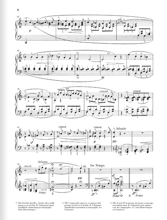 Schumann Fantasy C major op. 17