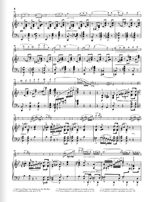 Tchaikovsky Souvenir d'un lieu cher op. 42 for Violine and Piano