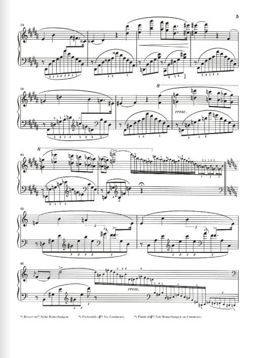 Liszt Trois Études de concert