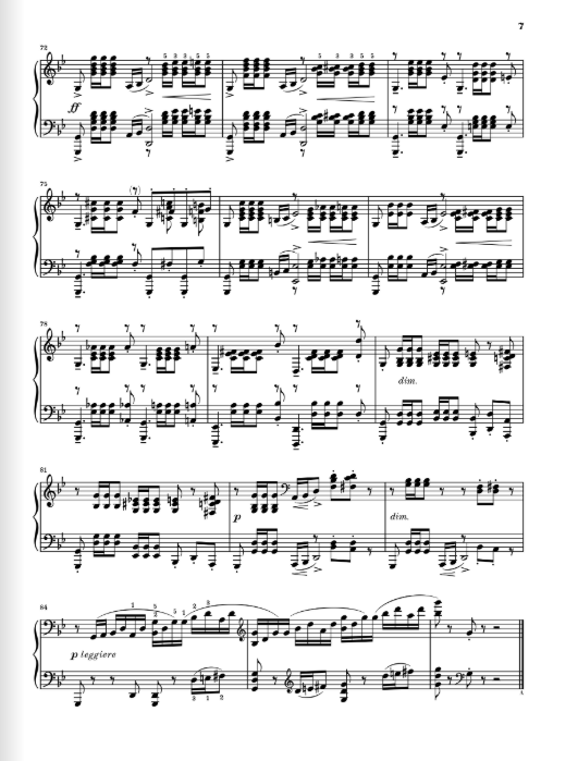 Rachmaninoff Prélude g minor op. 23 no. 5
