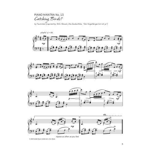 Piano Mantras - Magic Mozart