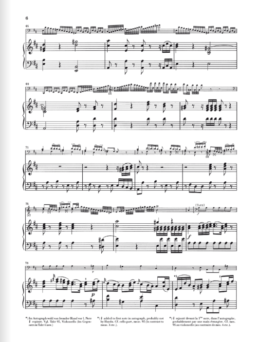 Haydn Violoncello Concerto D major Hob. VIIb:2
