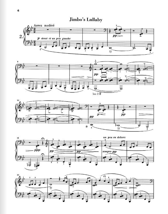 Debussy Children's Corner, Little Suite for Piano