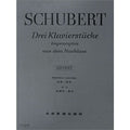 舒伯特【原典版】三首鋼琴作品遺作即興曲