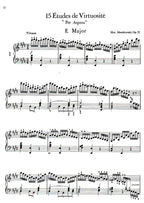 莫茲可夫斯基 十五首練習 作品72