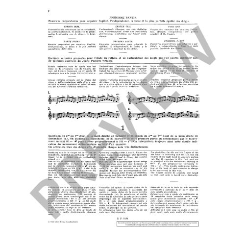 Le Jeune Pianiste Virtuose en 40 exercices