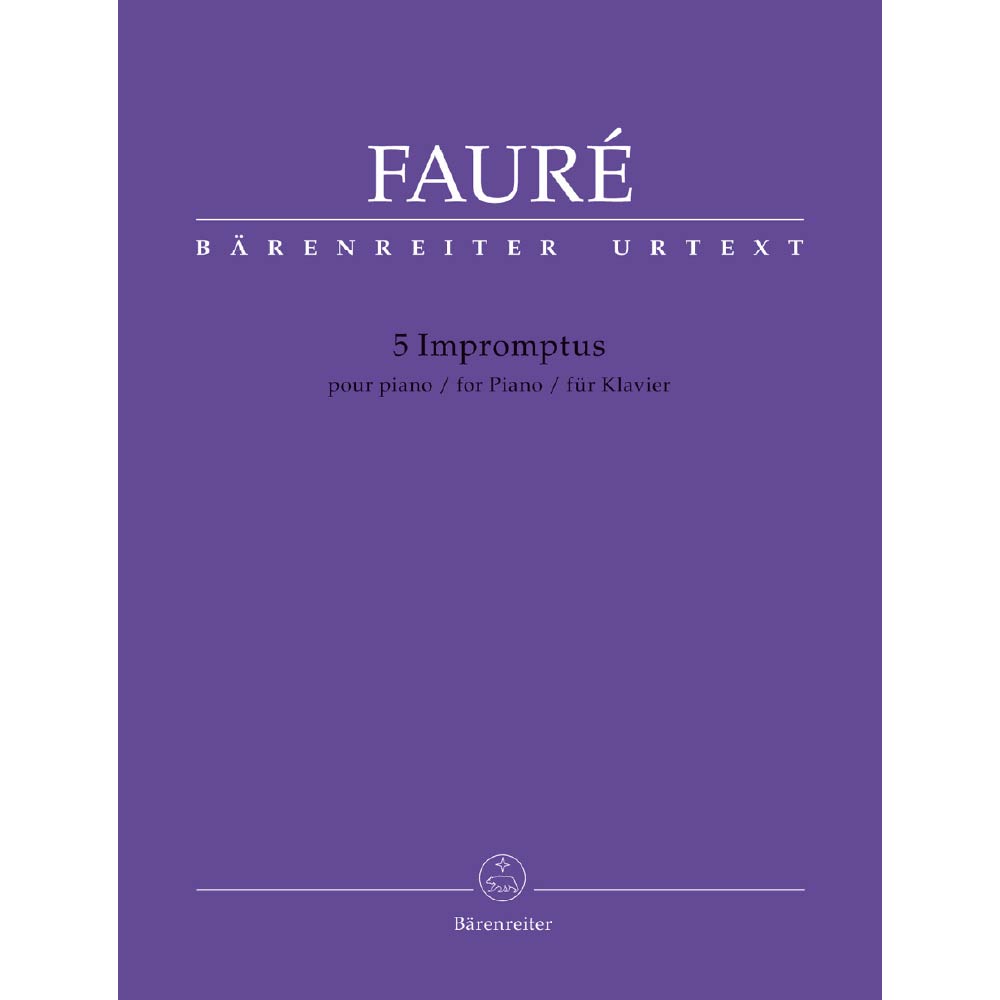 Fauré 5 Impromptus for Piano