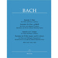 Sonata in C major for Flute and Basso continuo / Sonatas in E-flat major and G minor for Flute and obbligato Harpsichord BWV 1033, 1031, 1020