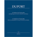 21 Etudes for Violoncello with an Accompaniment of a 2nd Violoncello (ad lib.)