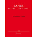 Notes -The Musician's Choice - Bärenreiter notebook with a cover in Mozart red