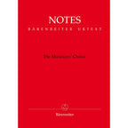 Notes -The Musician's Choice - Bärenreiter notebook with a cover in Mozart red