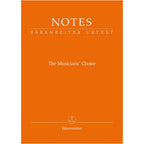 Notes -The Musician's Choice - Bärenreiter notebook with a cover in Dvořák Orange