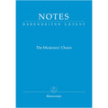 Notes -The Musician's Choice - Bärenreiter notebook with a cover in Bach blue