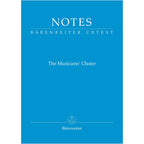 Notes -The Musician's Choice - Bärenreiter notebook with a cover in Bach blue