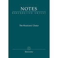 Notes -The Musician's Choice - Bärenreiter notebook with a cover in Smetana green