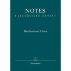 Notes -The Musician's Choice - Bärenreiter notebook with a cover in Smetana green