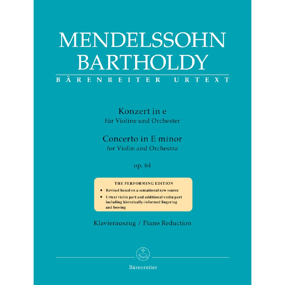 Concerto for Violin and Orchestra in E minor op. 64