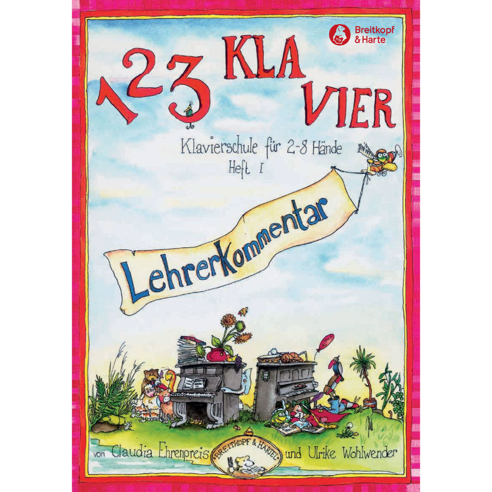 123 KLAVIER Lehrerkommentar Vol. 1