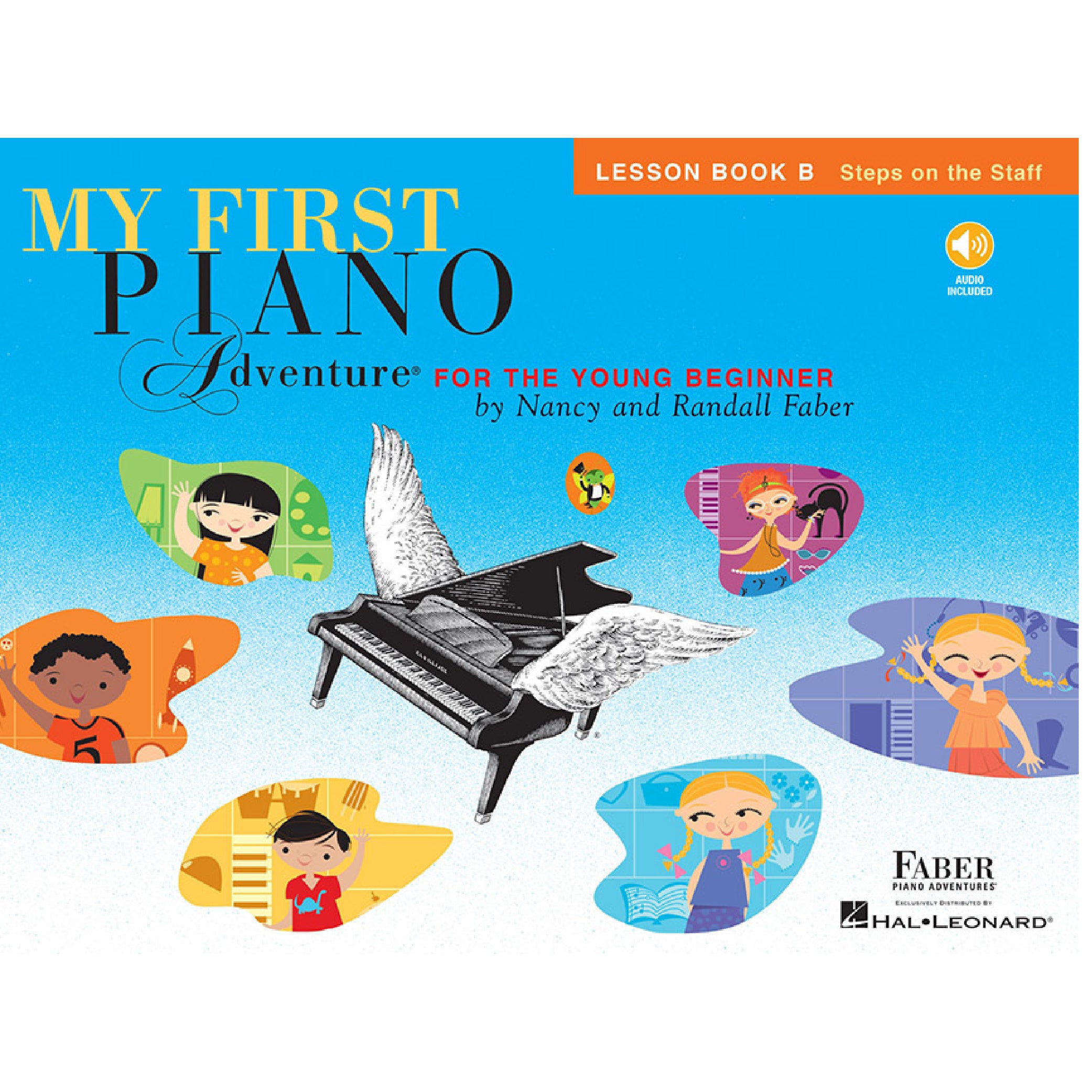 My First Piano Adventure Lesson Book B (with Online Audio)