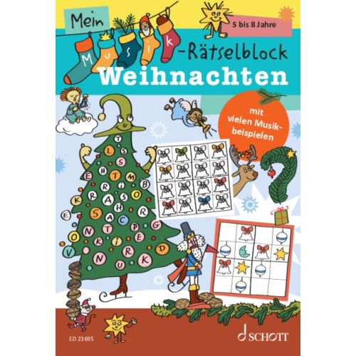 Mein Musik-Rätselblock - Weihnachten