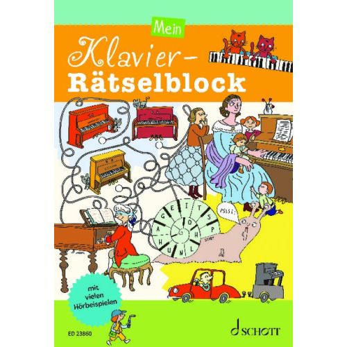 Mein Klavier-Rätselblock