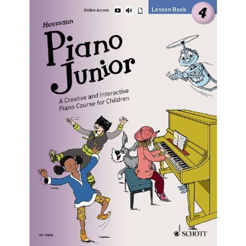 Piano Junior: Lesson Book 4