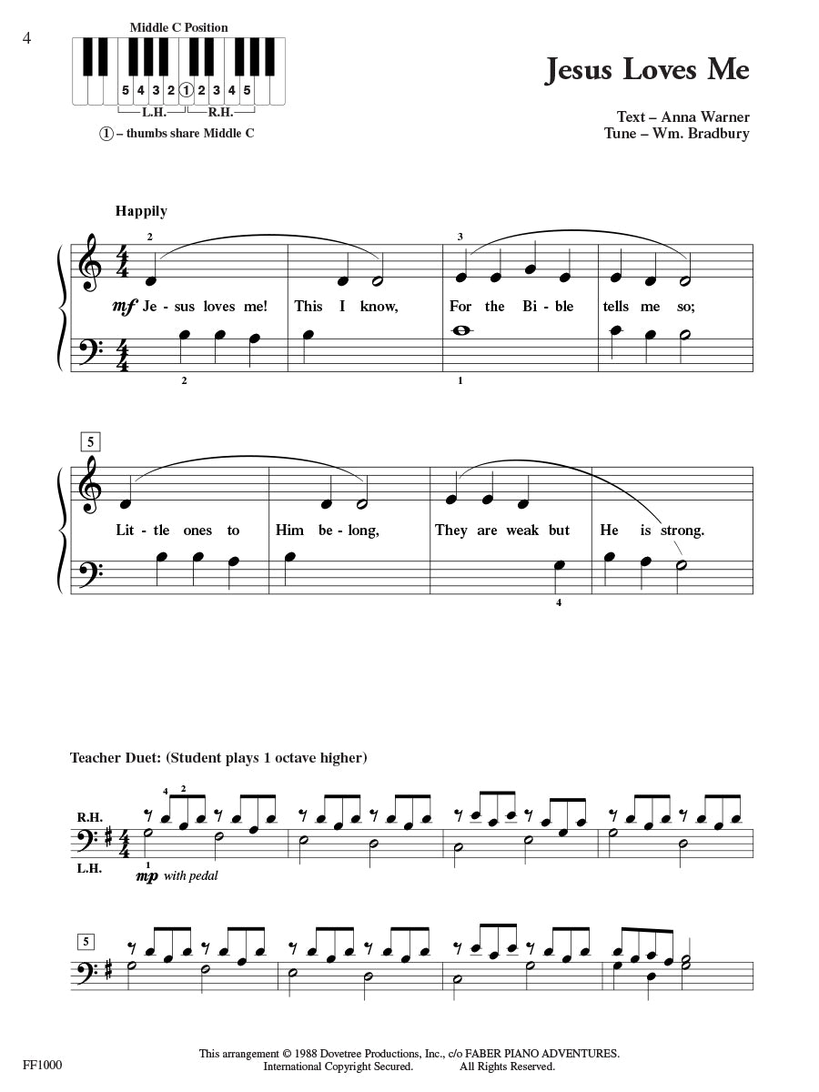 PlayTime Piano HYMNS Level 1