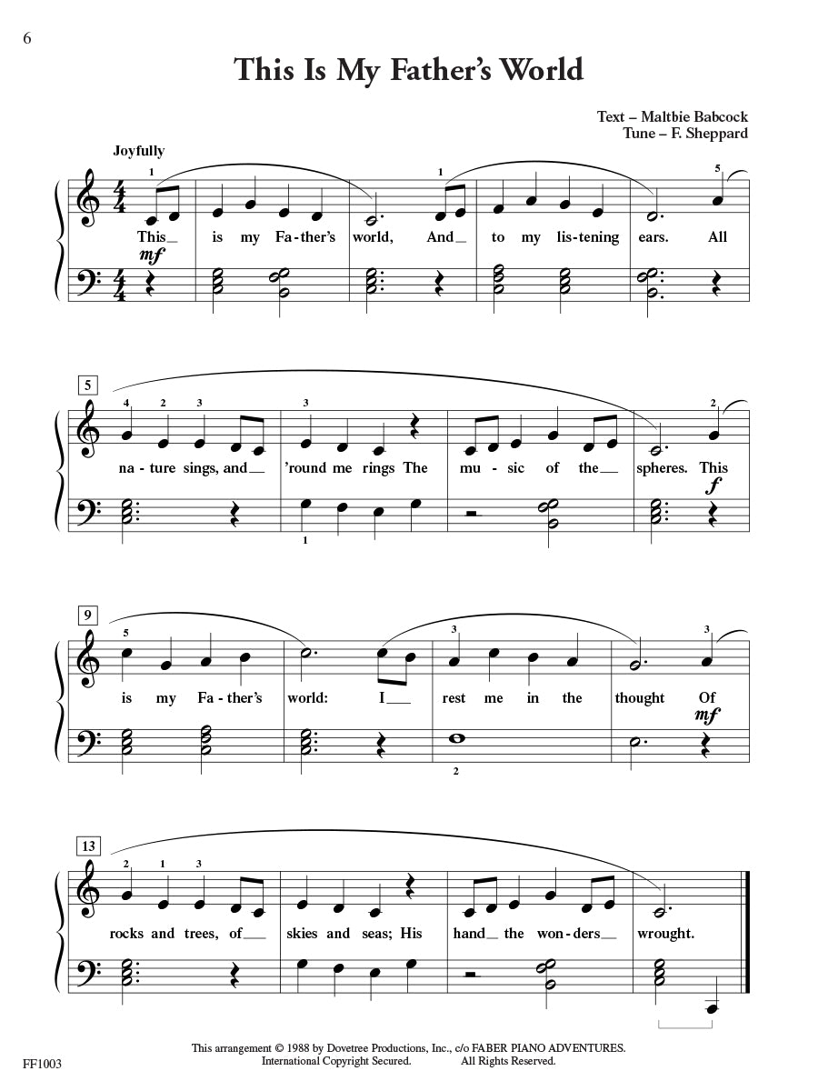 ChordTime Piano HYMNS Level 2B