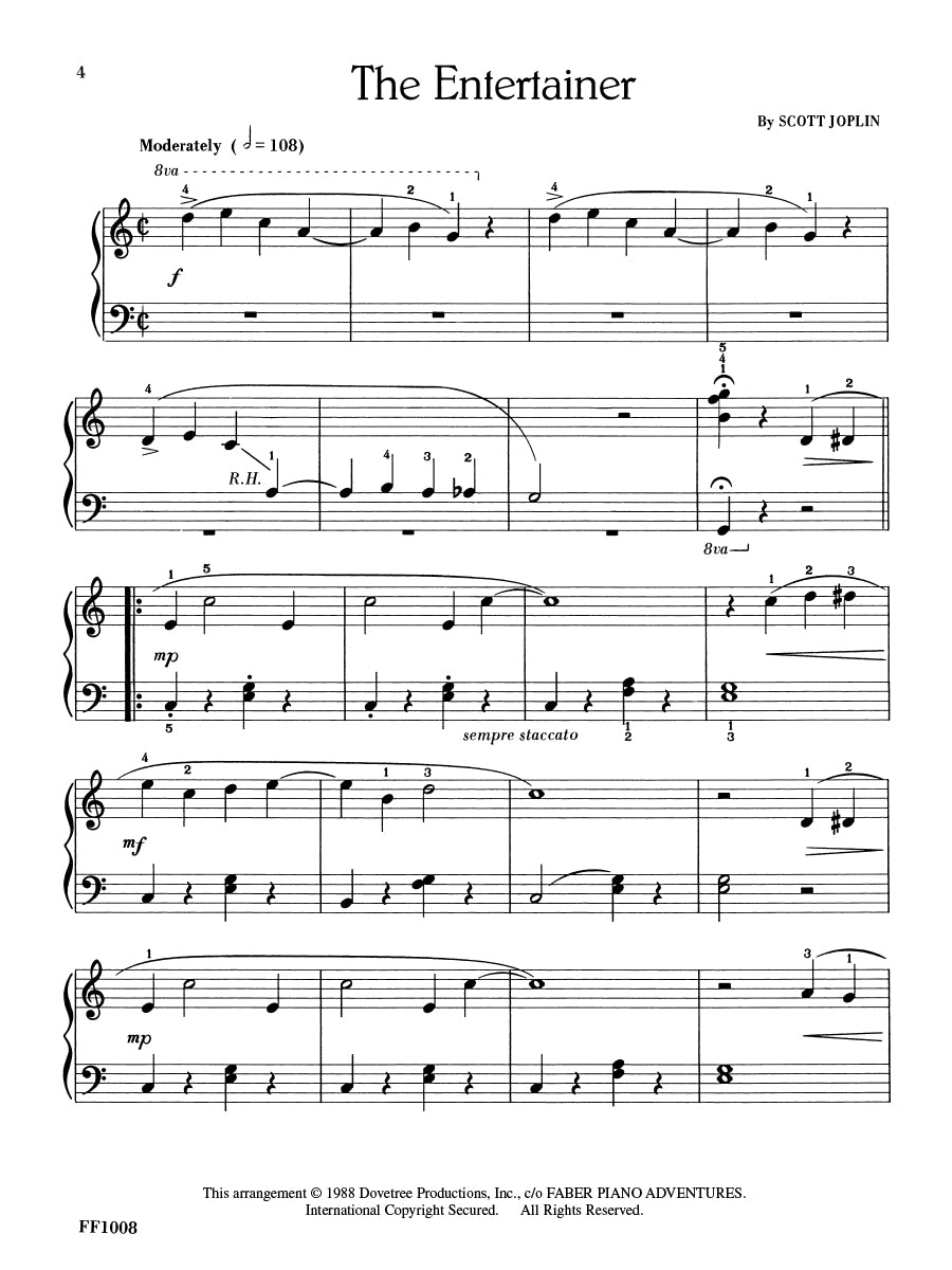 FunTime Piano RAGTIME & MARCHES Level 3A-3B