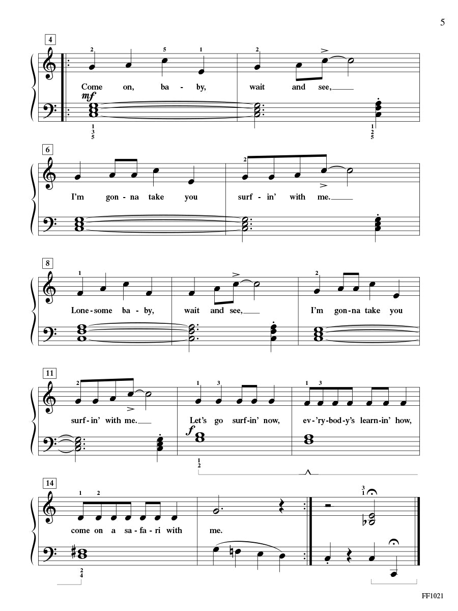 ChordTime Piano ROCK 'N ROLL Level 2B