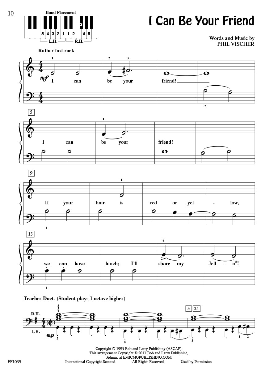 PlayTime Piano KIDS' SONGS Level 1