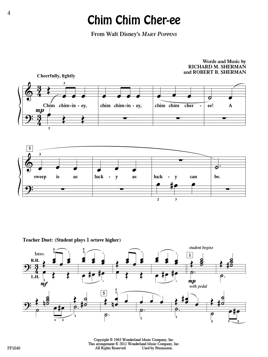 ChordTime Piano KIDS' SONGS Level 2B