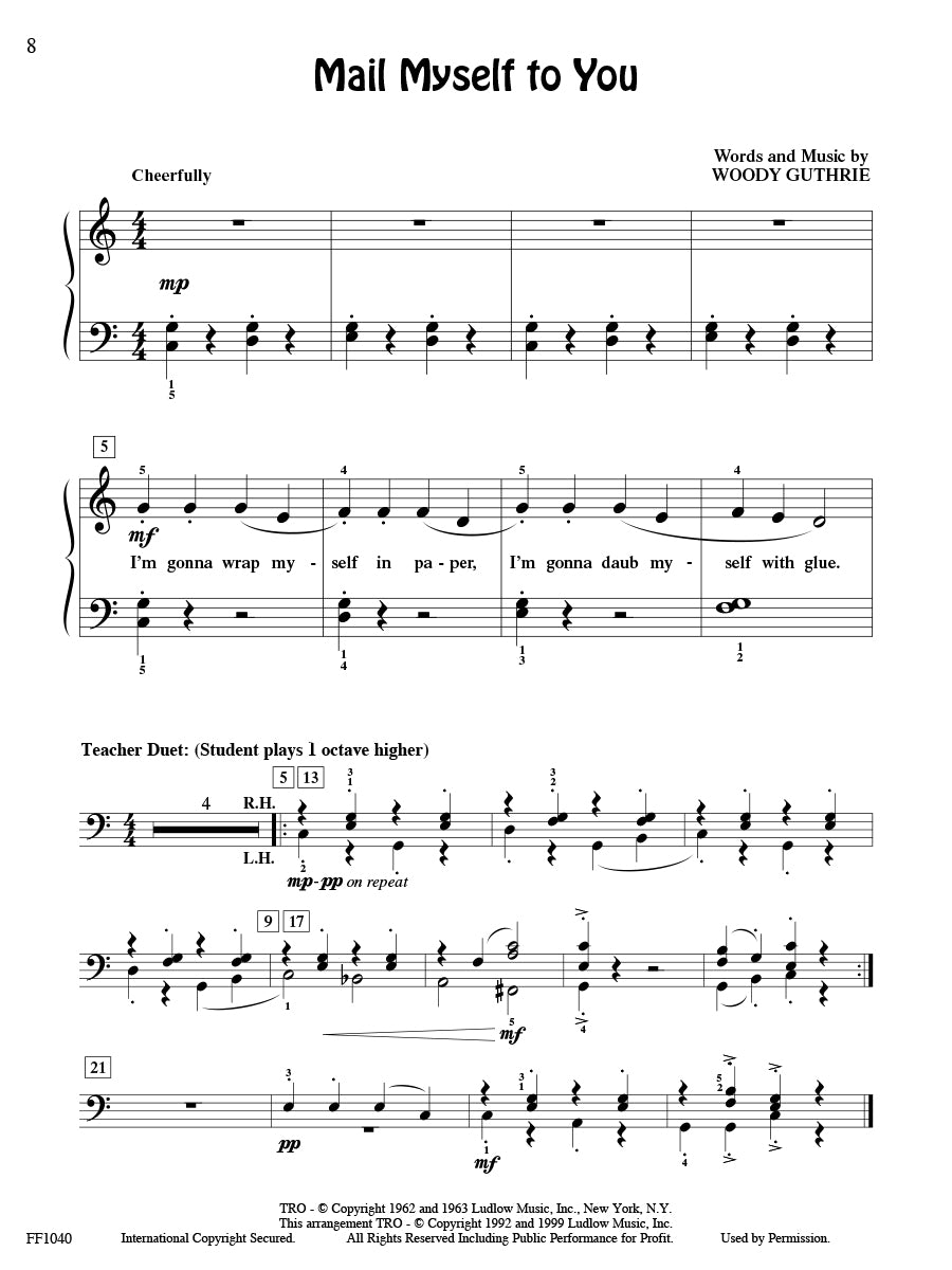 ChordTime Piano KIDS' SONGS Level 2B