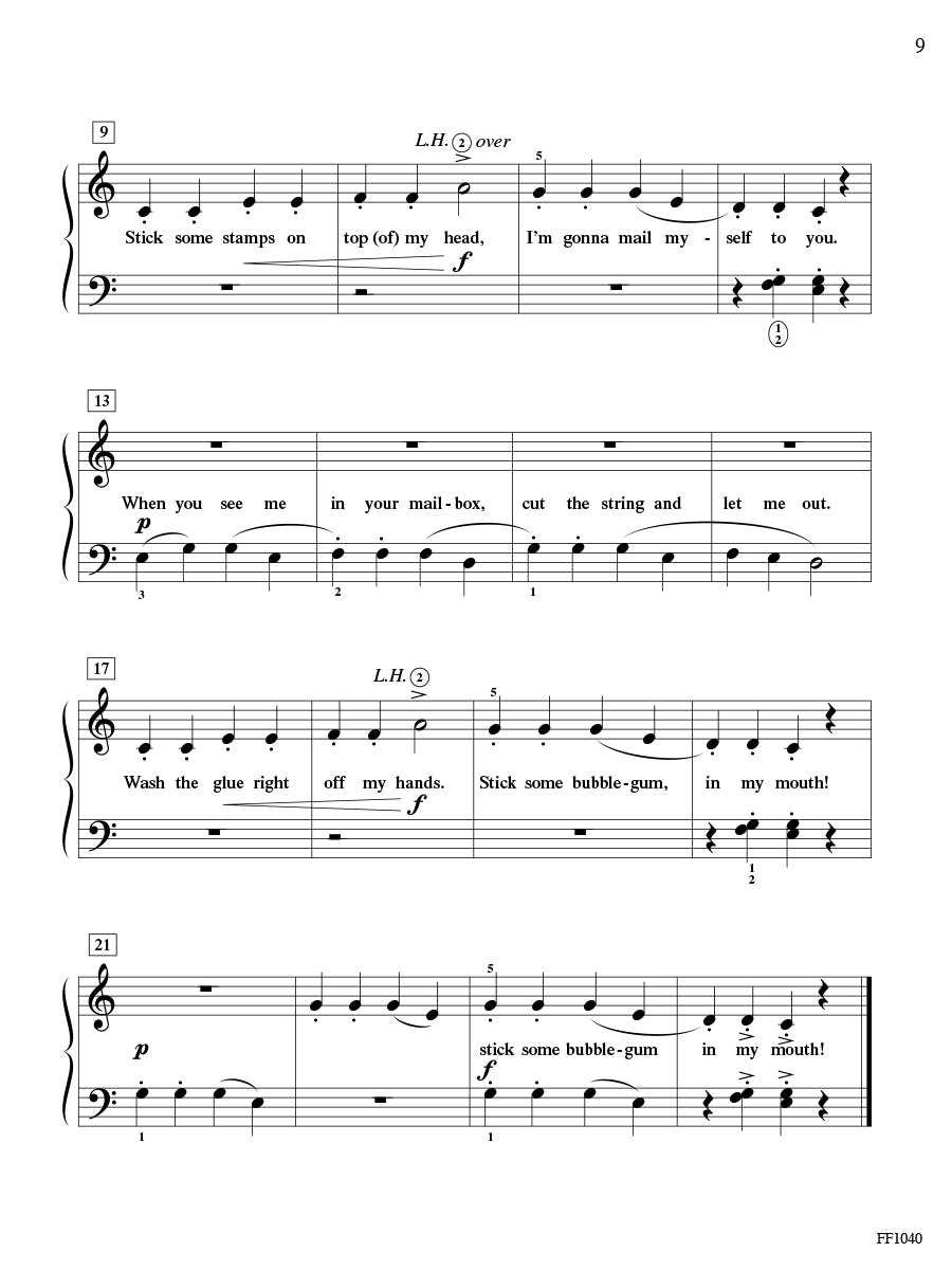 ChordTime Piano KIDS' SONGS Level 2B