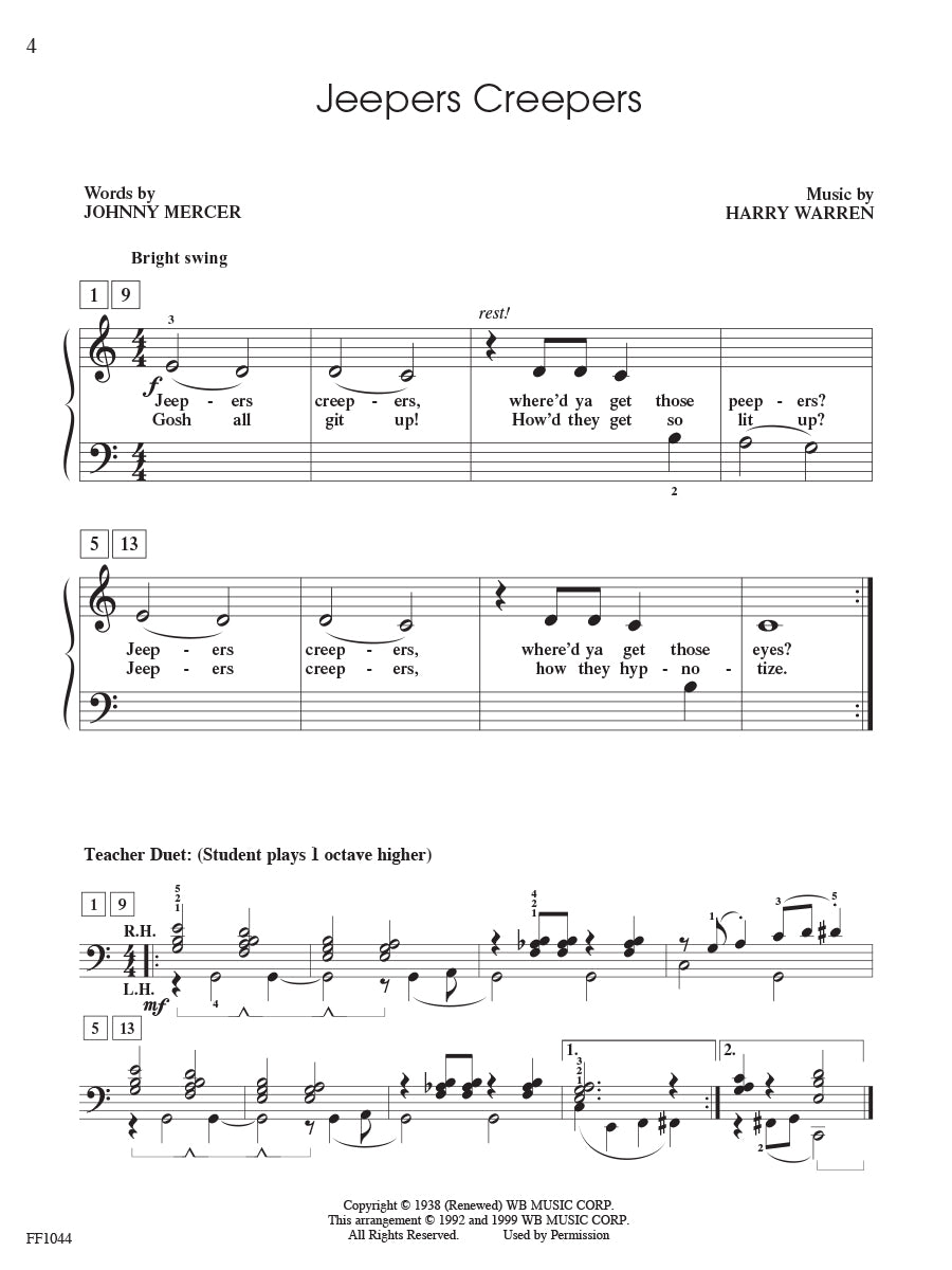 PlayTime Piano JAZZ & BLUES Level 1
