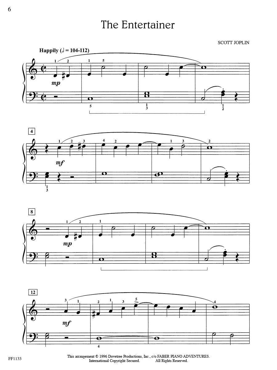 ChordTime Piano RAGTIME & MARCHES Level 2B
