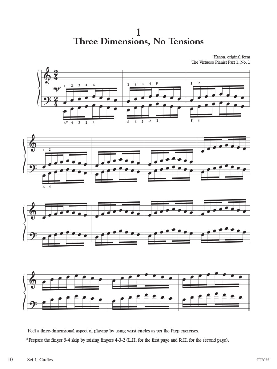 Hanon-Faber: The New Virtuoso Pianist Selections from Parts 1 and 2