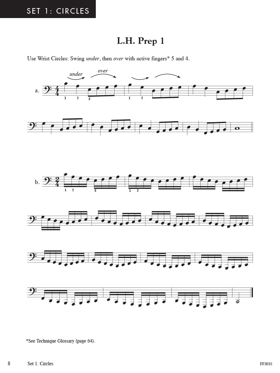 Hanon-Faber: The New Virtuoso Pianist Selections from Parts 1 and 2