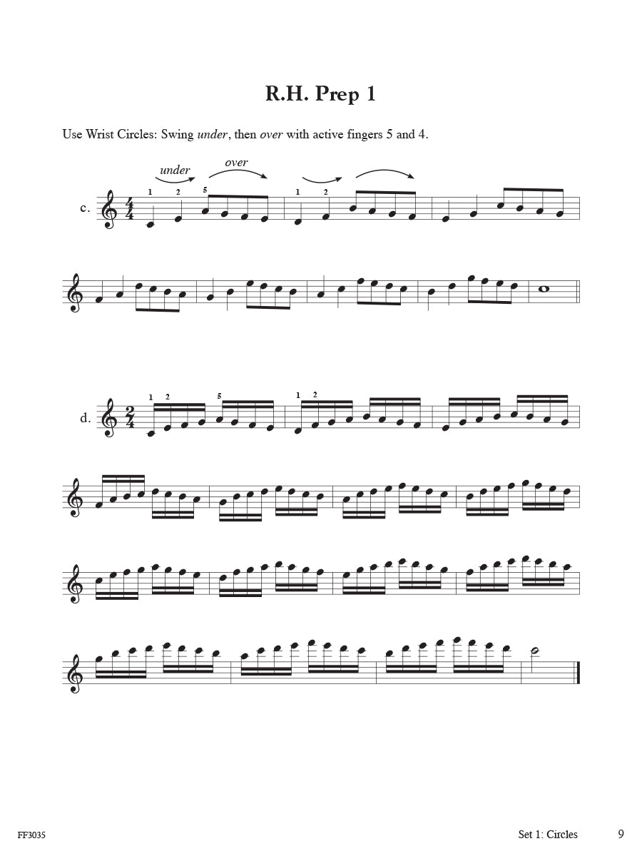Hanon-Faber: The New Virtuoso Pianist Selections from Parts 1 and 2