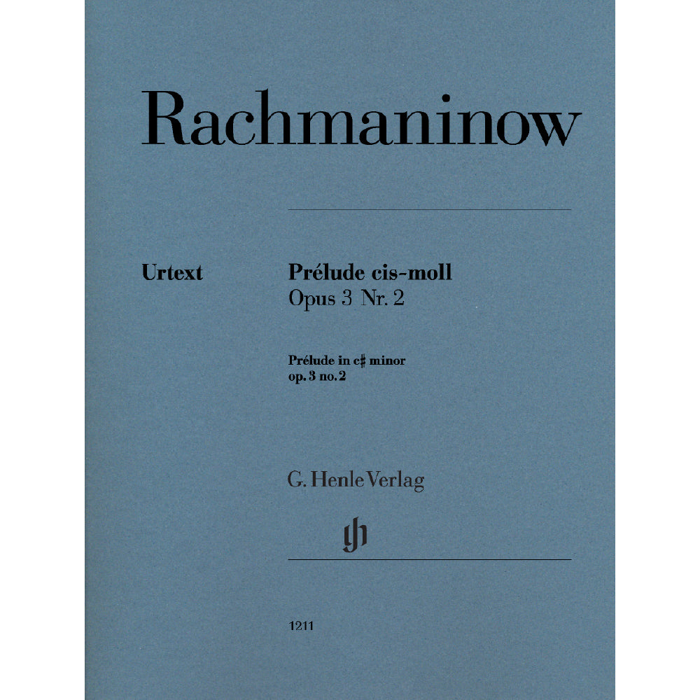 Rachmaninoff Prélude c sharp minor op. 3 no. 2