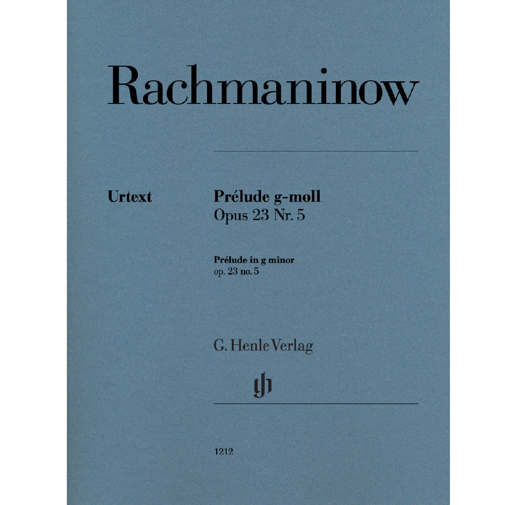Rachmaninoff Prélude g minor op. 23 no. 5