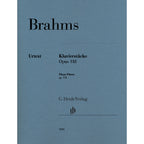 Brahms Piano Pieces op. 118