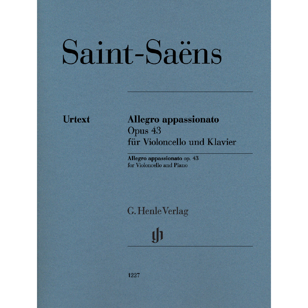 Saint-Saëns Allegro appassionato op. 43 for Violoncello and Piano