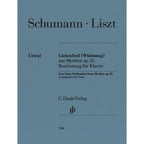 Liszt Love Song (Dedication) from Myrthen op. 25