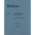 Brahms Intermezzo A major op. 118 no. 2