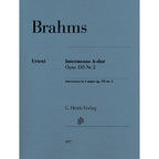 Brahms Intermezzo A major op. 118 no. 2