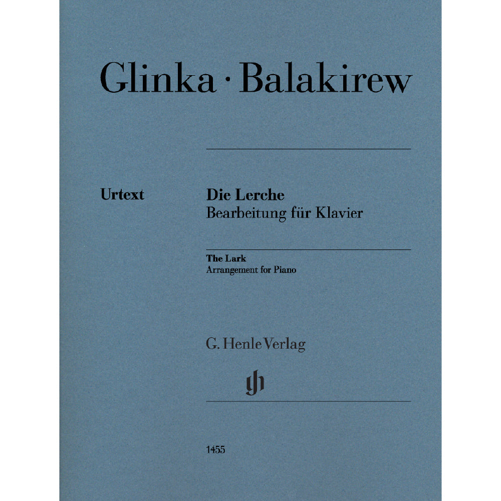 Balakirev The Lark (Mikhail Glinka)