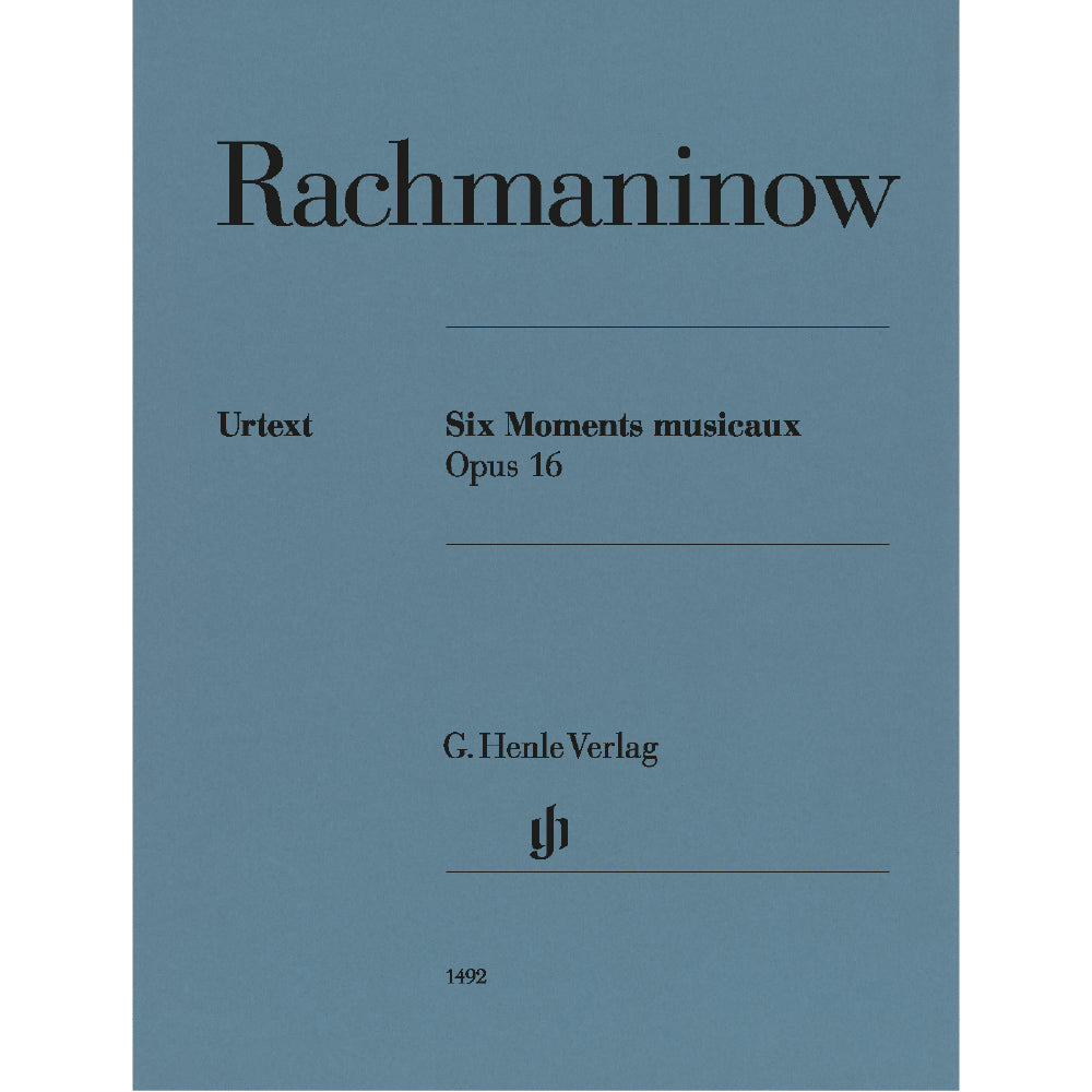 Rachmaninoff Six Moments musicaux op. 16