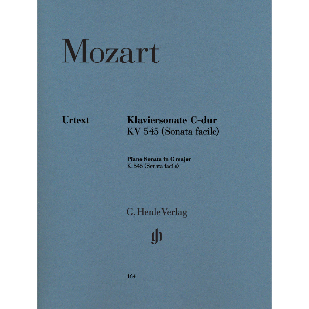 Mozart Piano Sonata C major K. 545 (Sonata facile)